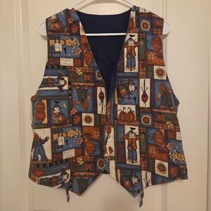 Patchwork Scarecrow Vest